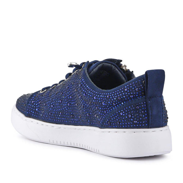 Pavers Casual Lace-Up Trainers - Navy