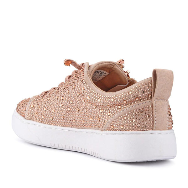 Pavers Casual Lace-Up Trainers - Pink