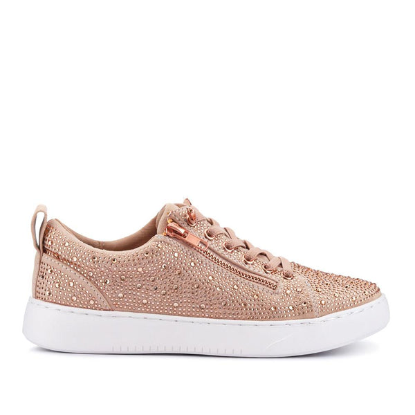 pavers Casual Lace-Up Trainers - Pink