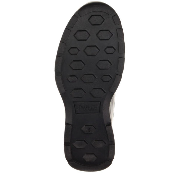 Pavers Casual Leather Lace-Up Shoes - Black