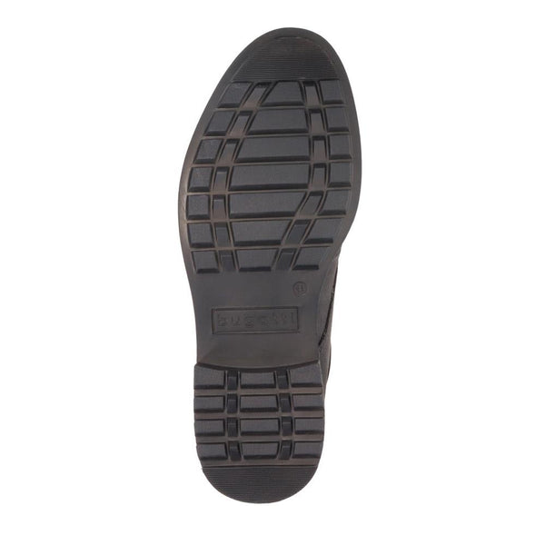 Pavers Casual Leather Lace-Up Shoes - Black