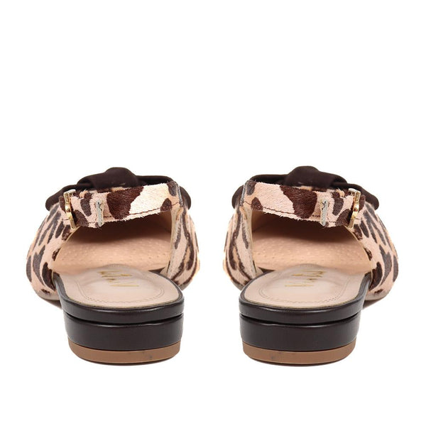 Pavers Casual Slingback Sandals - Brown Multi