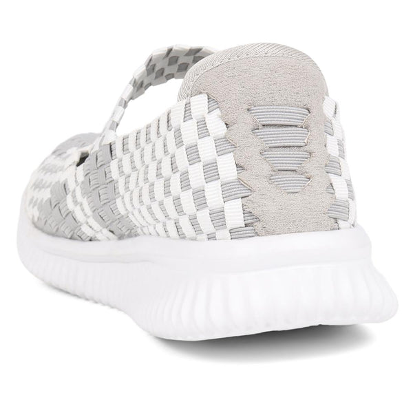 Pavers Casual Slip-On Mary Janes - White Multi