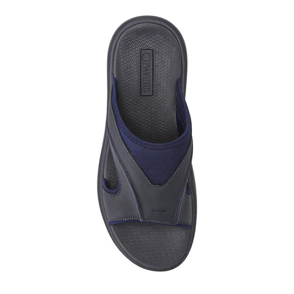 Pavers Casual Slip-On Sandals - Navy