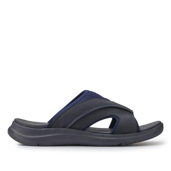 pavers Casual Slip-On Sandals - Navy