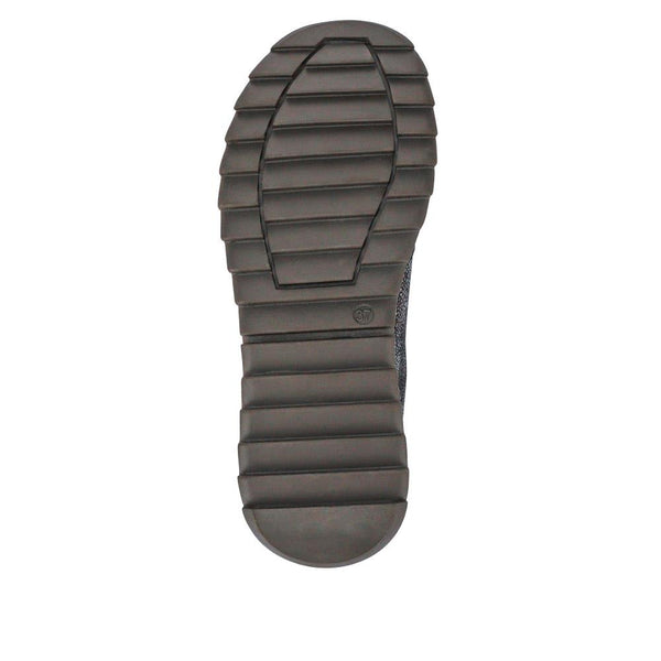 Pavers Casual Slip-On Shoes - Black Floral