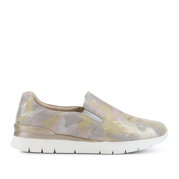 pavers Casual Slip-On Shoes - Gold Multi