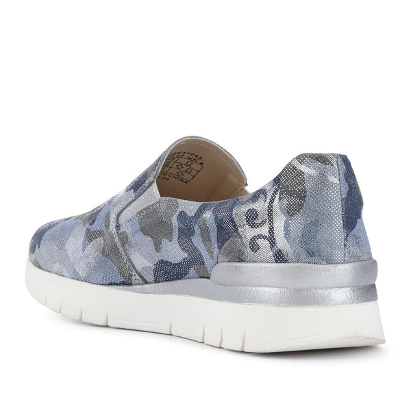 Pavers Casual Slip-On Shoes - Navy Multi