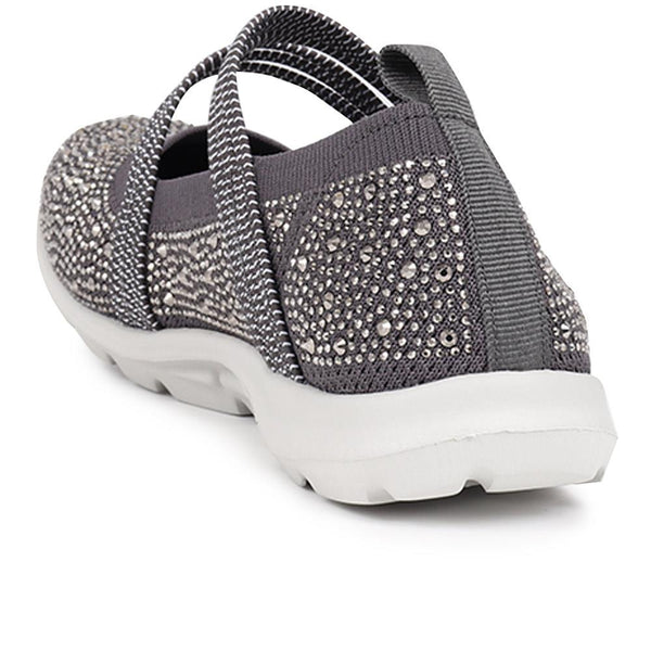 Pavers Casual Trainer Pumps - Grey