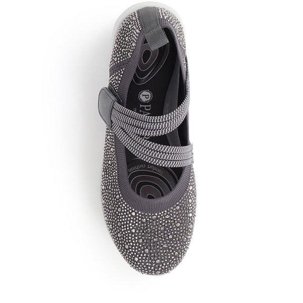 Pavers Casual Trainer Pumps - Grey