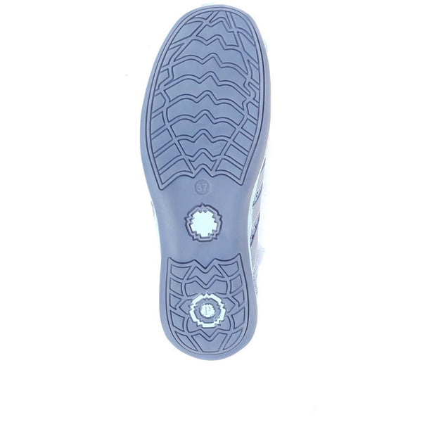 Pavers Casual Zip Up Trainers - Blue Multi