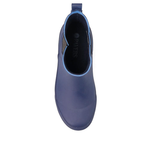 Pavers Chelsea Boot Wellingtons - Navy