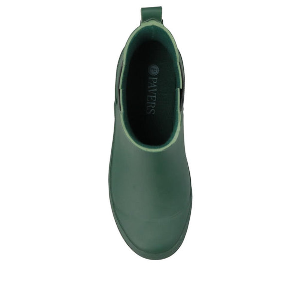 Pavers Chelsea Boot Wellingtons - Olive
