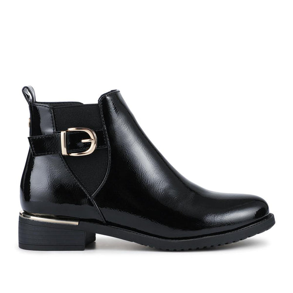 pavers Chelsea Boots - Black Patent