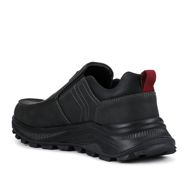 Pavers Chunky Elasticated Slip-On Shoes - Black