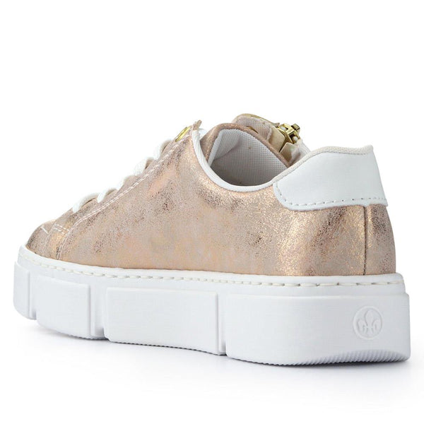 Pavers Chunky Extra-Cushioned Trainers - Rose Gold