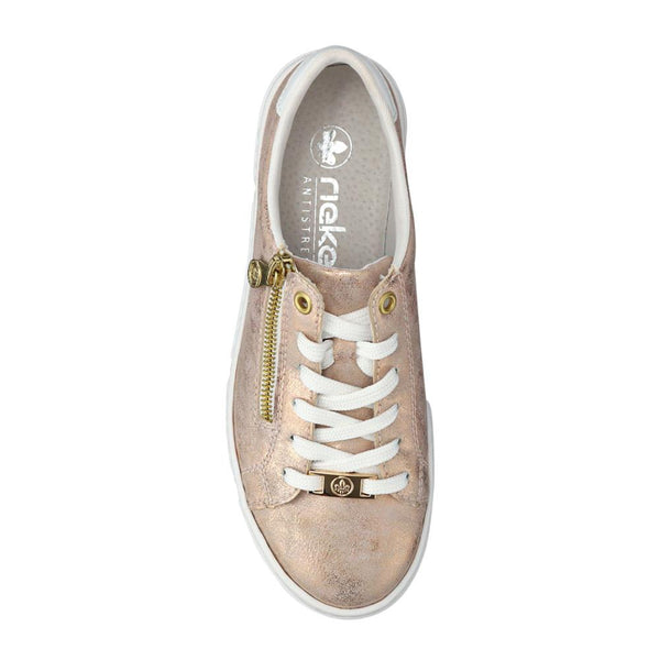 Pavers Chunky Extra-Cushioned Trainers - Rose Gold