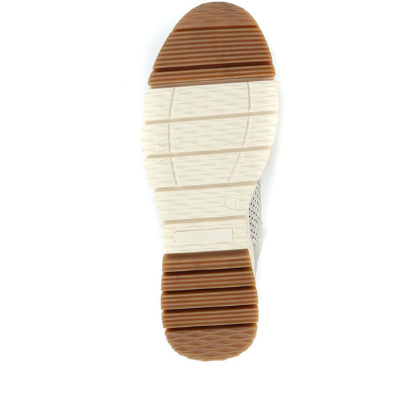 Pavers Chunky Lace-Up Trainers - Grey