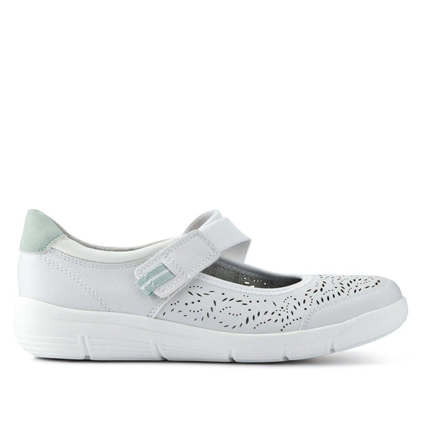 pavers Chunky Mary Janes - Off White