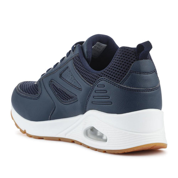 Pavers Chunky Memory Foam Trainers - Navy