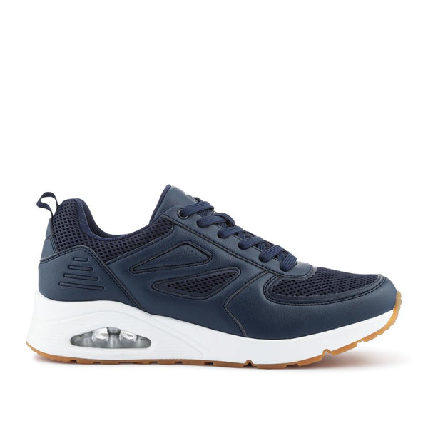 pavers Chunky Memory Foam Trainers - Navy