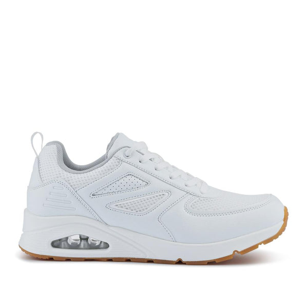 pavers Chunky Memory Foam Trainers - White