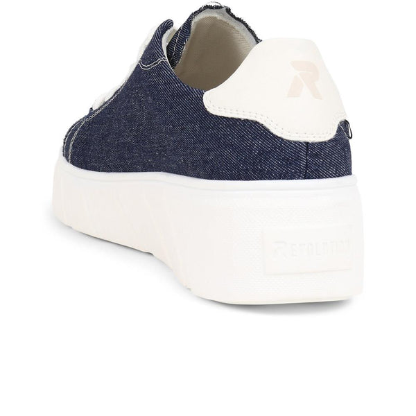Pavers Chunky Platform Trainers - Navy