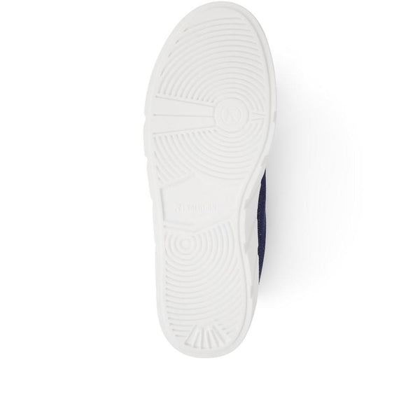 Pavers Chunky Platform Trainers - Navy