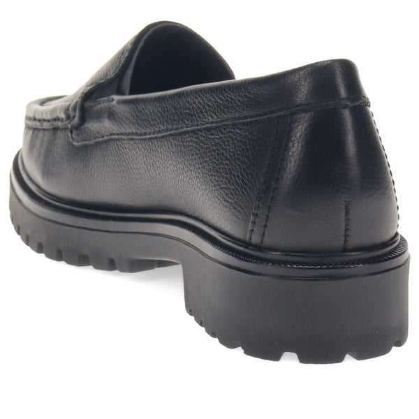 Pavers Chunky Slip-On Shoes - Black
