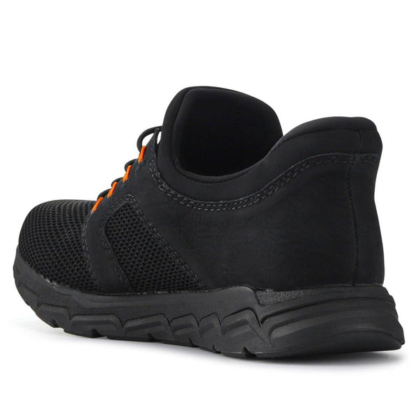 Pavers Chunky-Soled Slip-On Trainers - Black