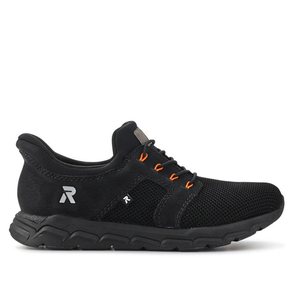 pavers Chunky-Soled Slip-On Trainers - Black