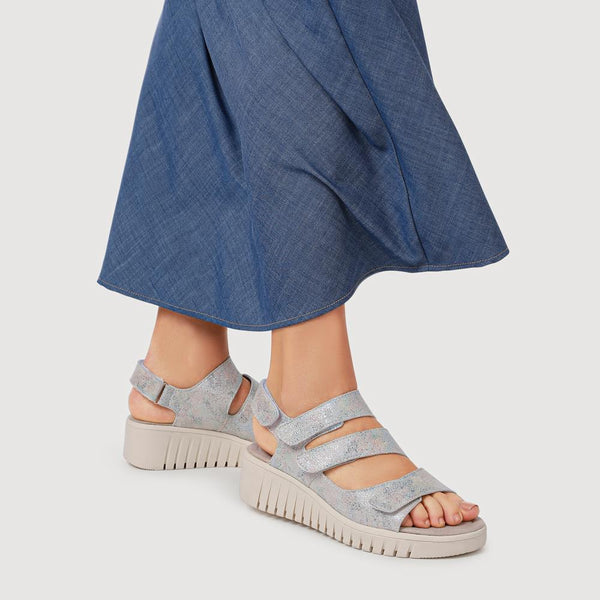 Pavers Chunky Touch-Fasten Sandals - Multi