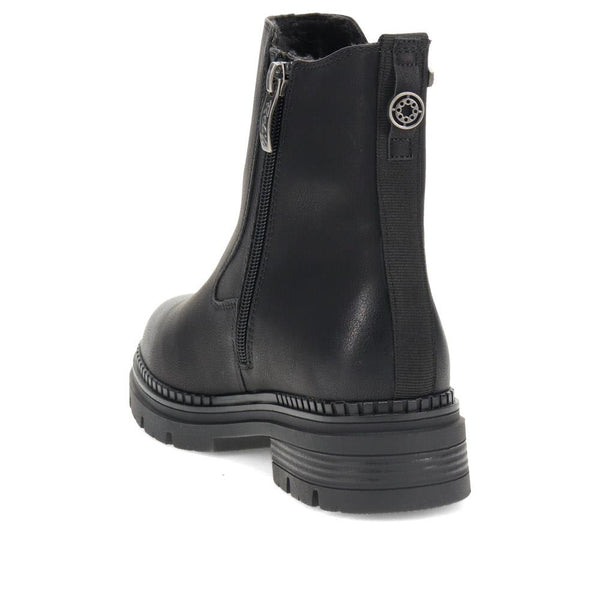 Pavers Chunky Water-Resistant Chelsea Boots - Black