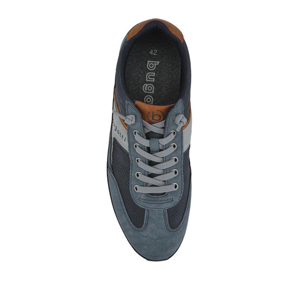 Pavers Comfort-Fitting Laced Trainers - Blue Multi