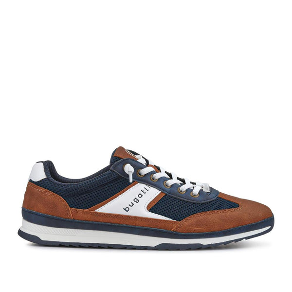 pavers Comfort-Fitting Laced Trainers - Navy