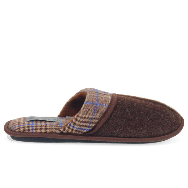 pavers Comfortable Mule Slippers - Brown