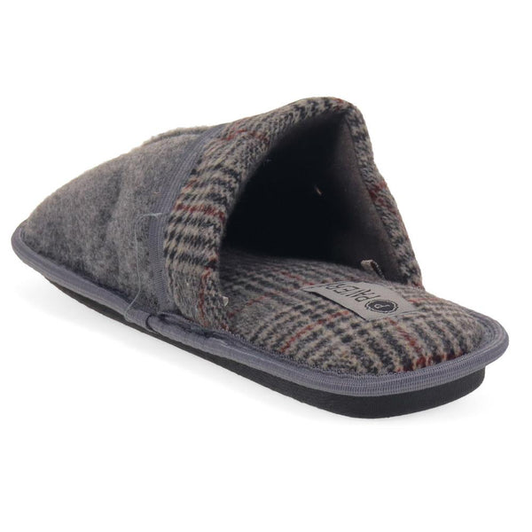 Pavers Comfortable Mule Slippers - Grey