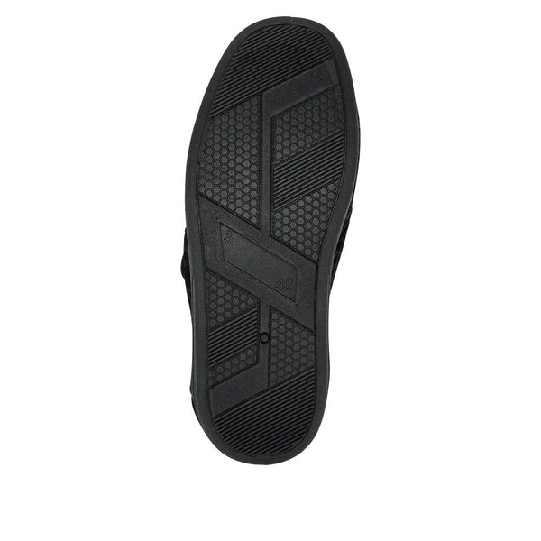 Pavers Cosy Tartan Slippers - Charcoal