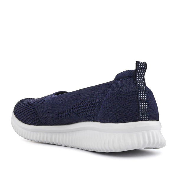 Pavers Cushioned Breathable Pumps - Navy