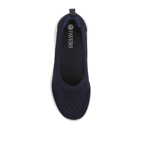 Pavers Cushioned Breathable Pumps - Navy
