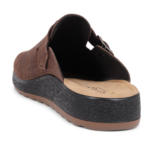 Pavers Cushioned Clogs - Dark Brown