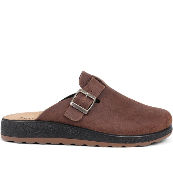 pavers Cushioned Clogs - Dark Brown