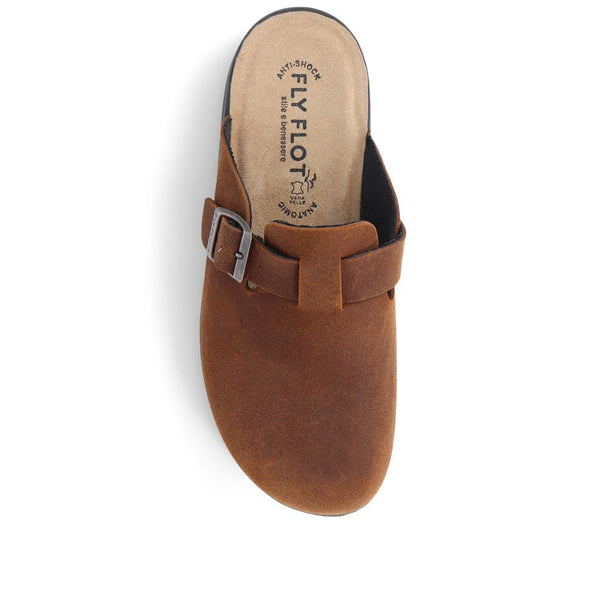 Pavers Cushioned Clogs - Tan