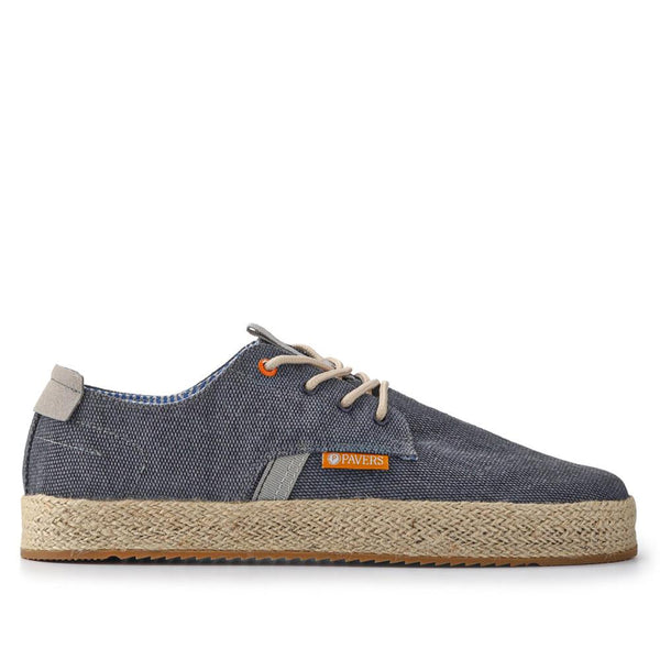 pavers Cushioned Lace-Up Shoes - Navy