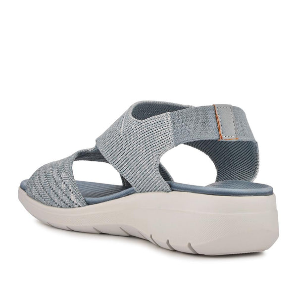 Pavers Cushioned Lightweight Sandals - Light Blue