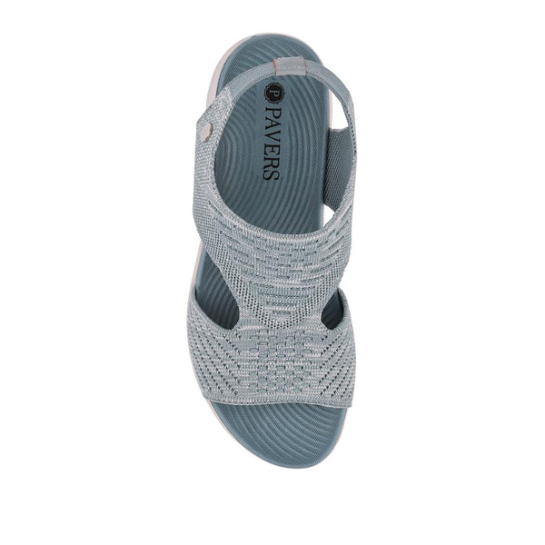 Pavers Cushioned Lightweight Sandals - Light Blue
