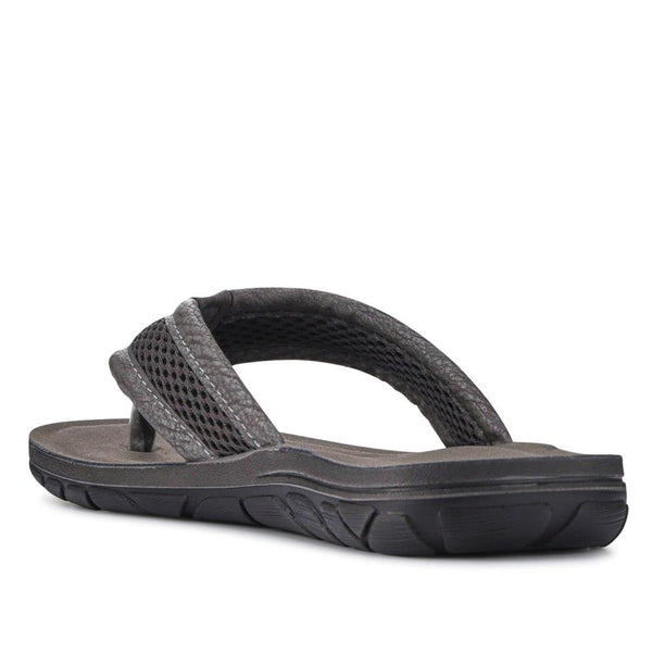 Pavers Cushioning Toe Post Sandals - Grey
