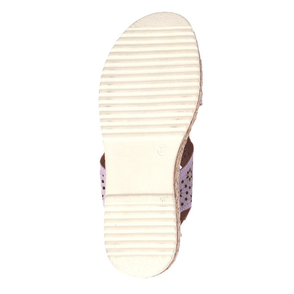 Pavers Cut-Out Detail Sandals - Lilac