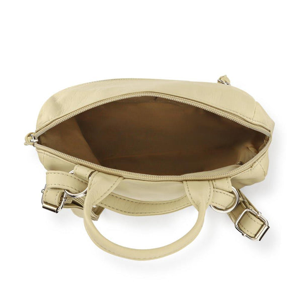 Pavers Daily Zip-Up Backpack - Cream