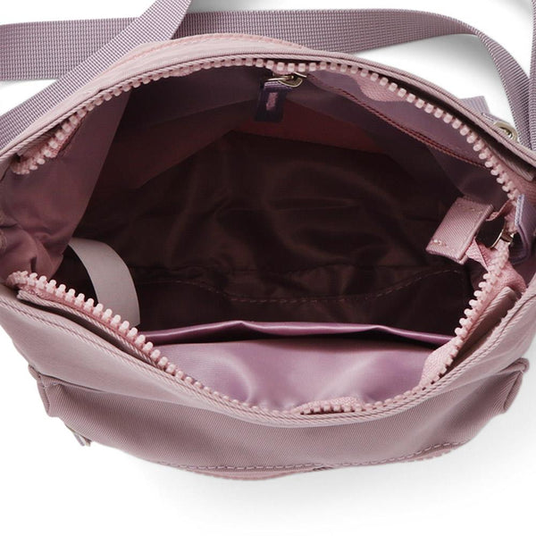 Pavers Dual Compartment Shoulder Bag - Lilac